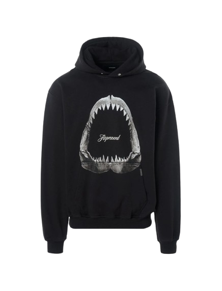 Represent Shark hoodie black